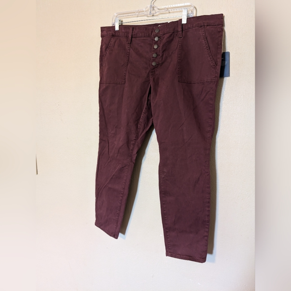 Button up jeans